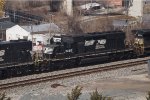 NS 309 With an aging SD40-2 W/ a D&H Sticker